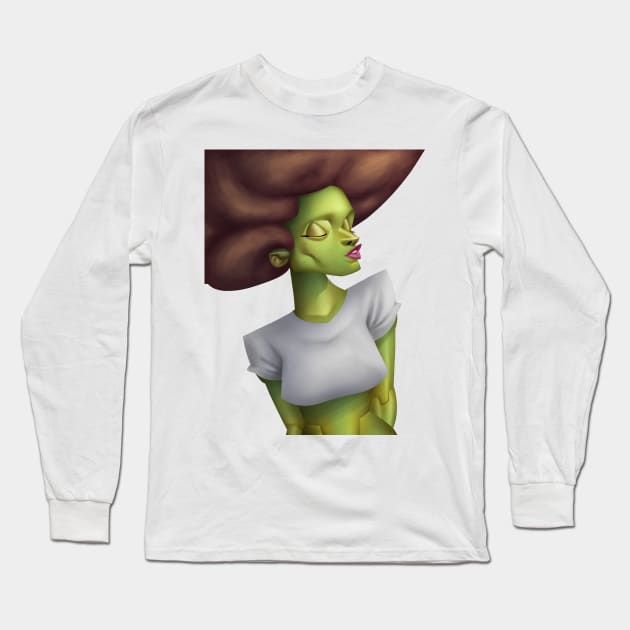 Character Concept Halloween Long Sleeve T-Shirt by Gabe Assis